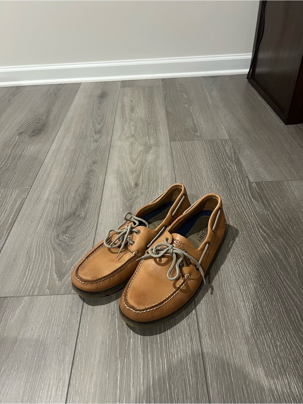 Sperry Men’s Tan Leather Loafers